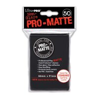 Ultra Pro - Non-Glare Pro-Matte Sleeves - 50 stk. - Black