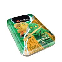 LEGO Ninjago Serie 9 Trading Cards - 1 Mini Tin Box Grün