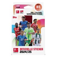 Topps Bundesliga Sammelsticker 2024/2025 - 1 Blister