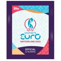 UEFA Womens EURO 2025 Switzerland - Sammelsticker - 1 Display (50 Tüten)