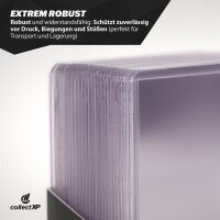 collectXP - Toploader 3" x 4" – (25 Stk./Packung)
