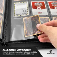 collectXP – Sammelkarten Album – (schwarz)