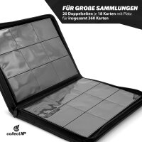 collectXP – Sammelkarten Album – (schwarz)