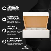 collectXP - Riesen Deck-Box für 4.000 Karten - (weiß)
