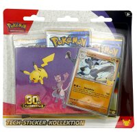 Pokemon 30 Jahre Tech-Sticker-Kollektion zufällige auswahl - DE
